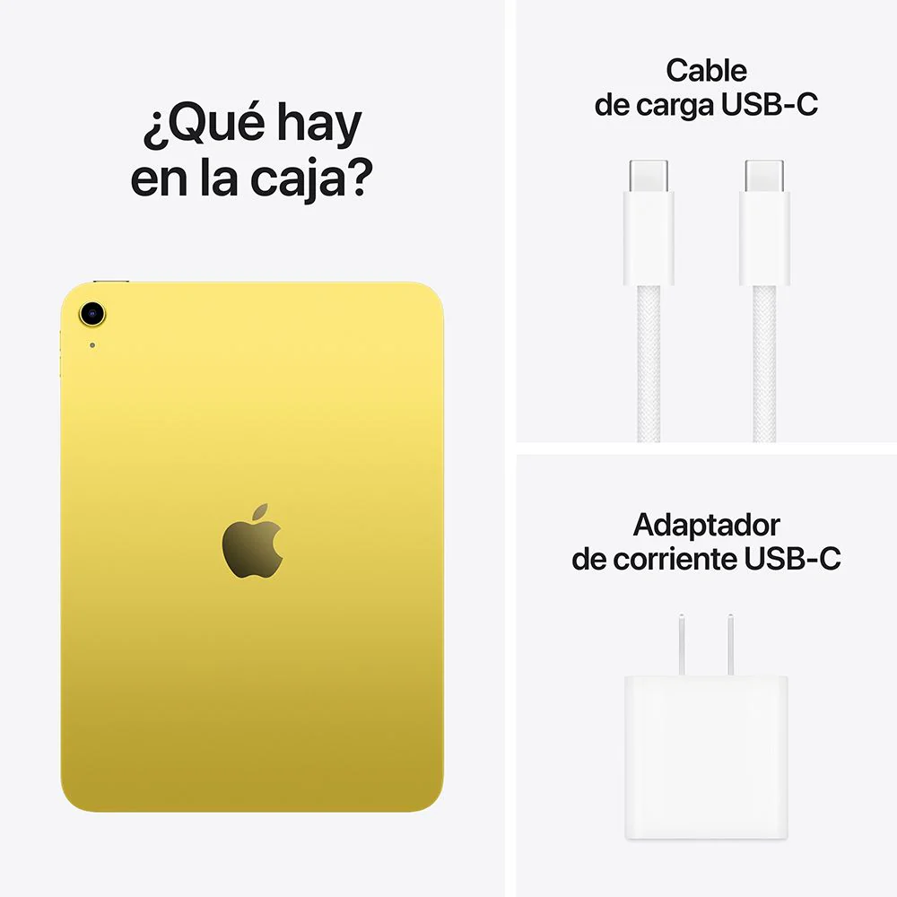 iPad Wi-Fi 128 GB - Amarillo (A16) - Image 8