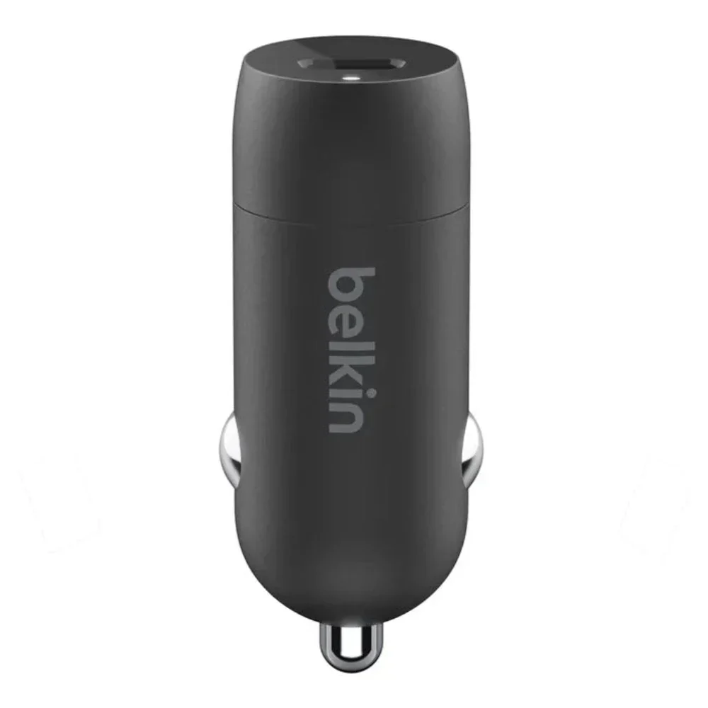 Adaptador de carga para Auto Belkin 30W USB-C - Negro - Image 4