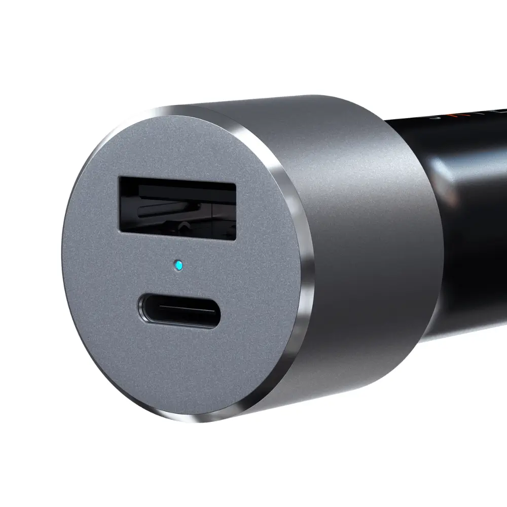 Cargador de carro Satechi con puerto USB-C 72W - Gris Espacial - Image 7
