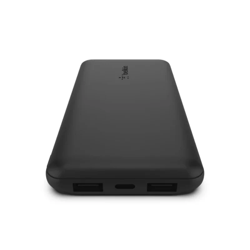 Batería Externa Belkin 10000 mAh con 2 Puertos USB-A y 1 USB-C - Negro - Image 4