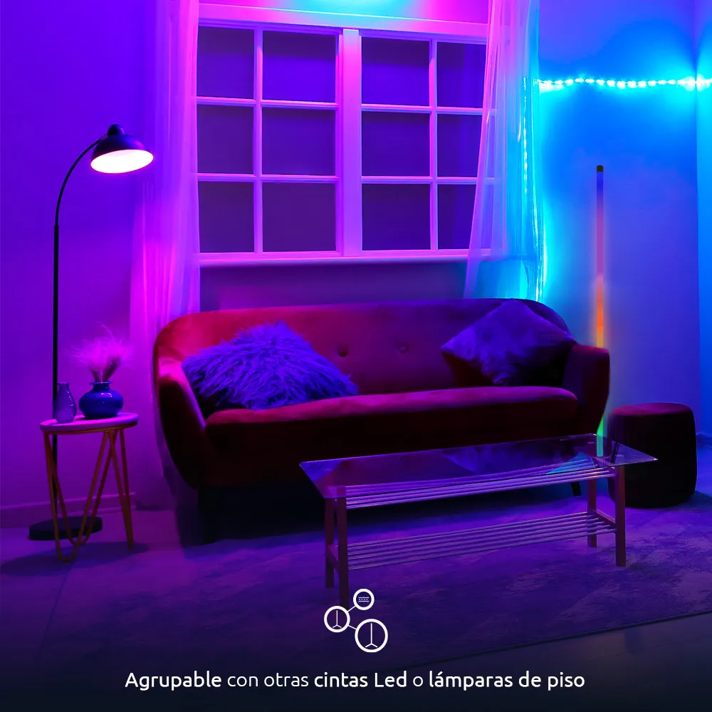 Bombilla LED inteligente Nexxt Wi-Fi 110V - GU10 - Multicolor - Image 3