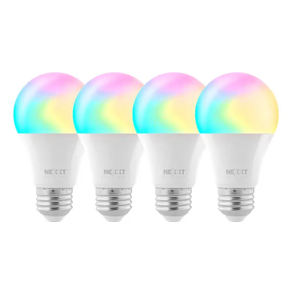 Bombillo Nexxt Inteligente Wi-Fi LED C110 (4 Unidades) - Multicolor - Image 3
