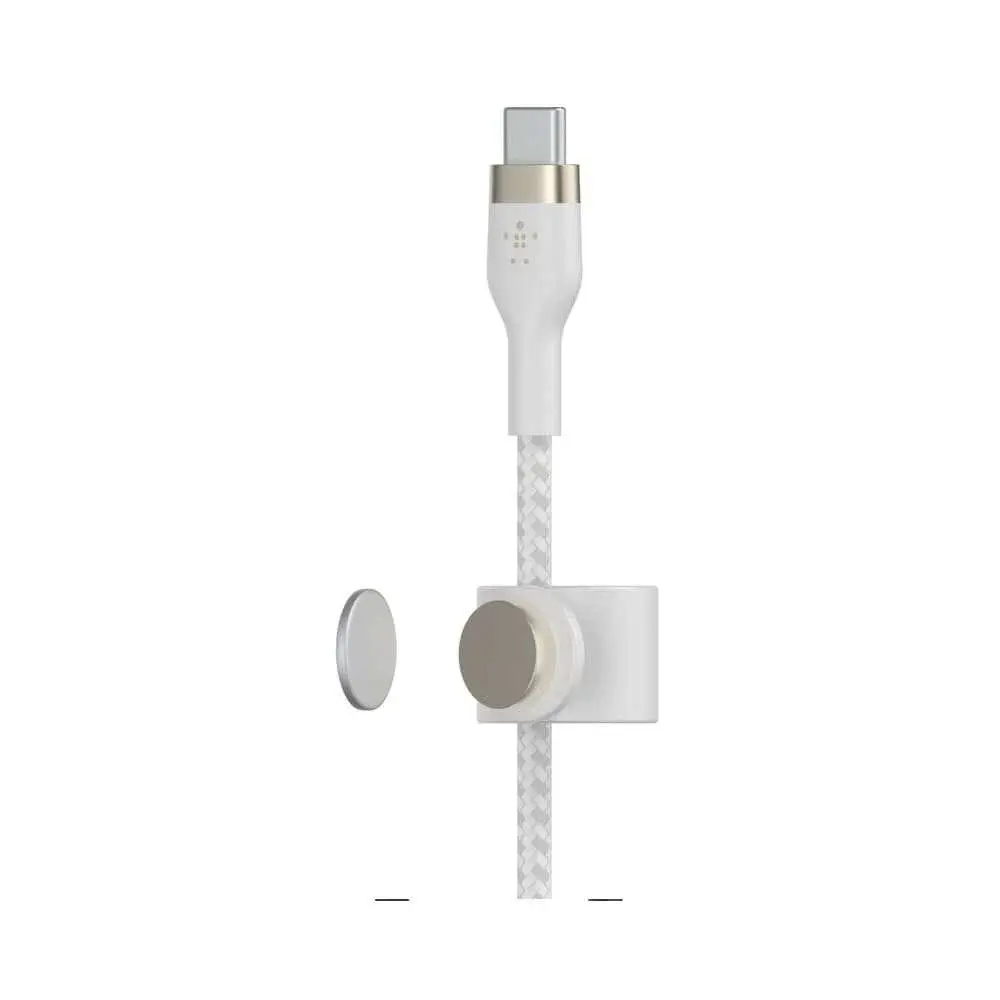 Cable Belkin Pro Flex USB-C a Lightning Cable 3m - Blanco - Image 4