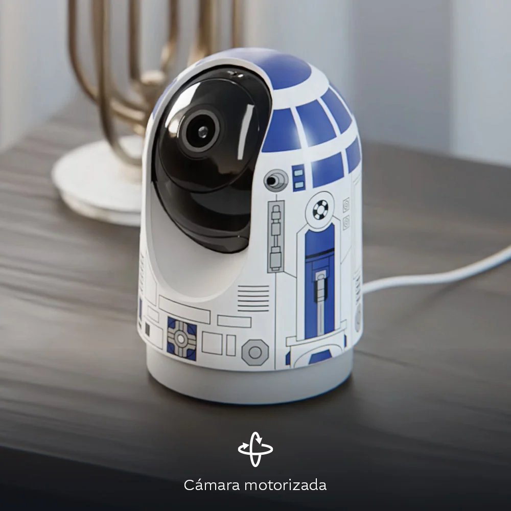 Cámara Nexxt PTZ para Interiores 2K Edición R2D2 - Blanco - Image 4