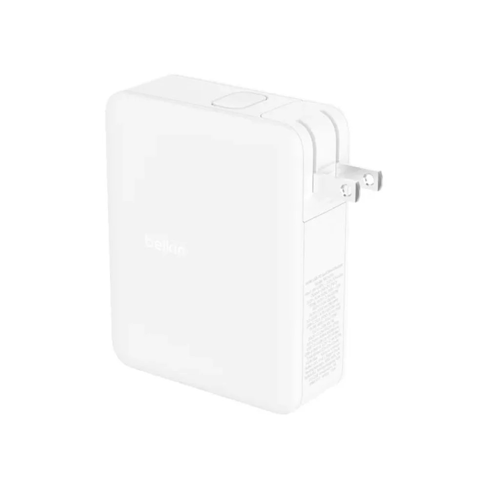 Cargador Belkin GaN de 4 Puertos (3 USB-C/1 USB-A) 140W - Blanco - Image 4