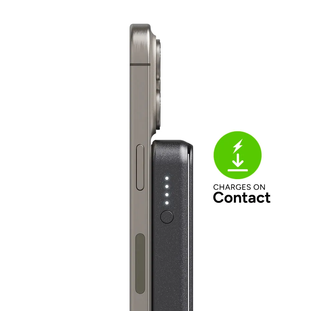 Cargador Inalambrico Mophie Qi2 Snap+ Powerstation Mini 5.000 mAh - Negro - Image 8