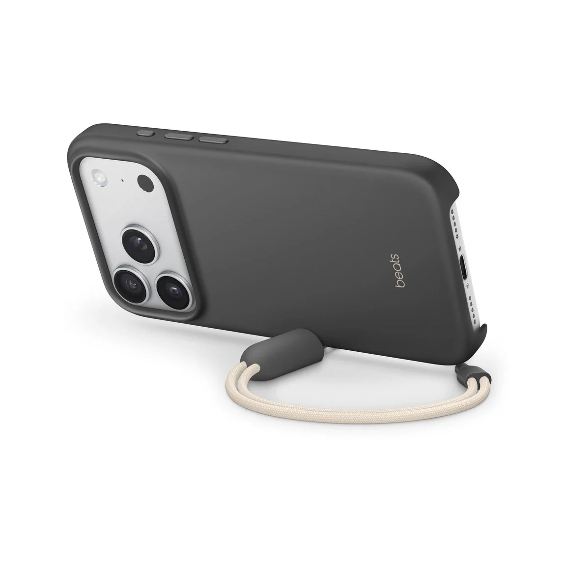 Case Beats para iPhone 17 Pro con soporte MagSafe y Control de Cámara - Gris Granito - Image 5