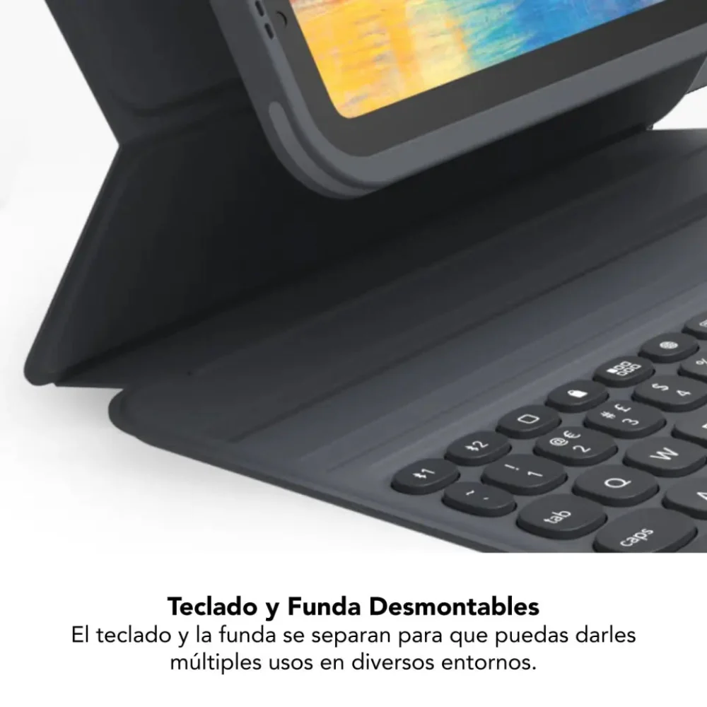 Case con Teclado ZAGG Pro Keys para iPad 10.9 (10ma Gen / A16) - Negro - Image 5