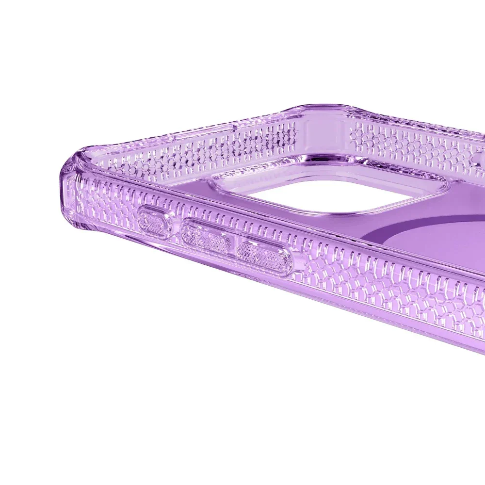 Case ItSkins Hybrid R Vapor con MagSafe para iPhone 16 Pro - Morado - Image 3