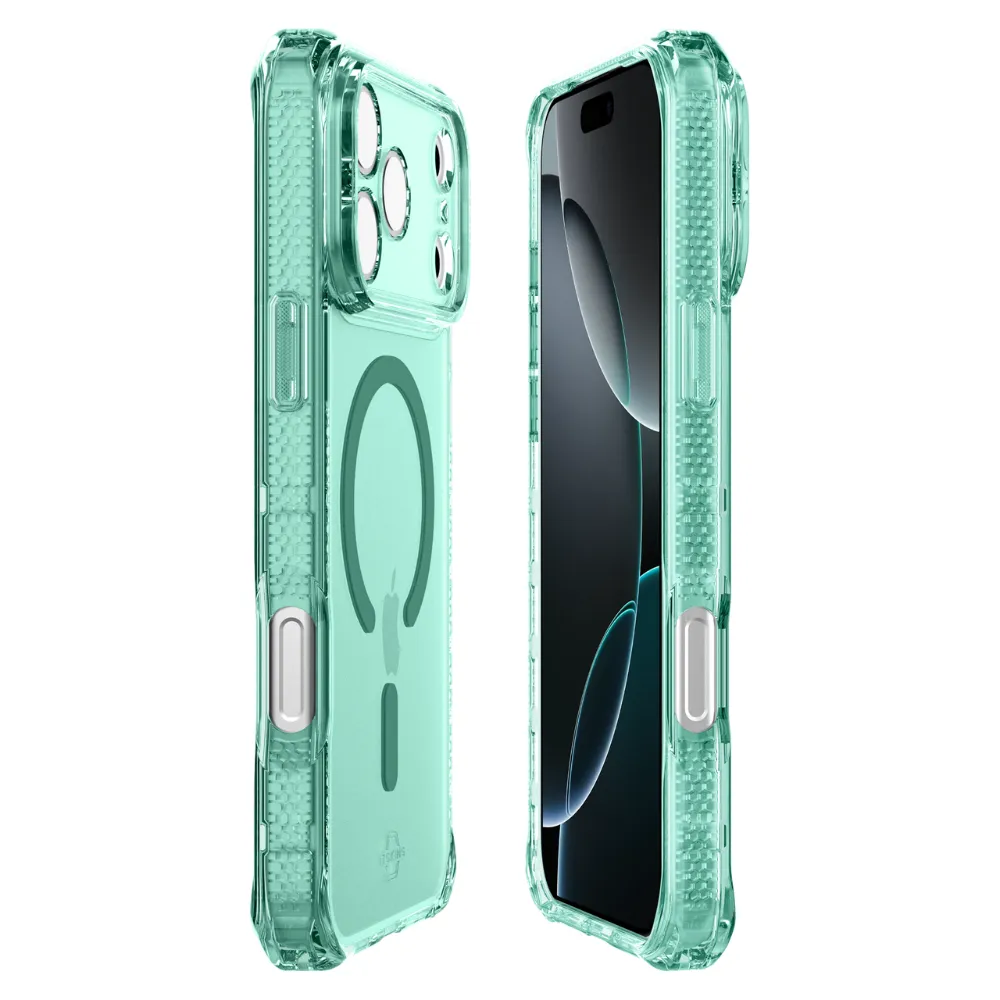 Case ItSkins Hybrid R Vapor con MagSafe para iPhone 17 Pro Max - Verde - Image 3