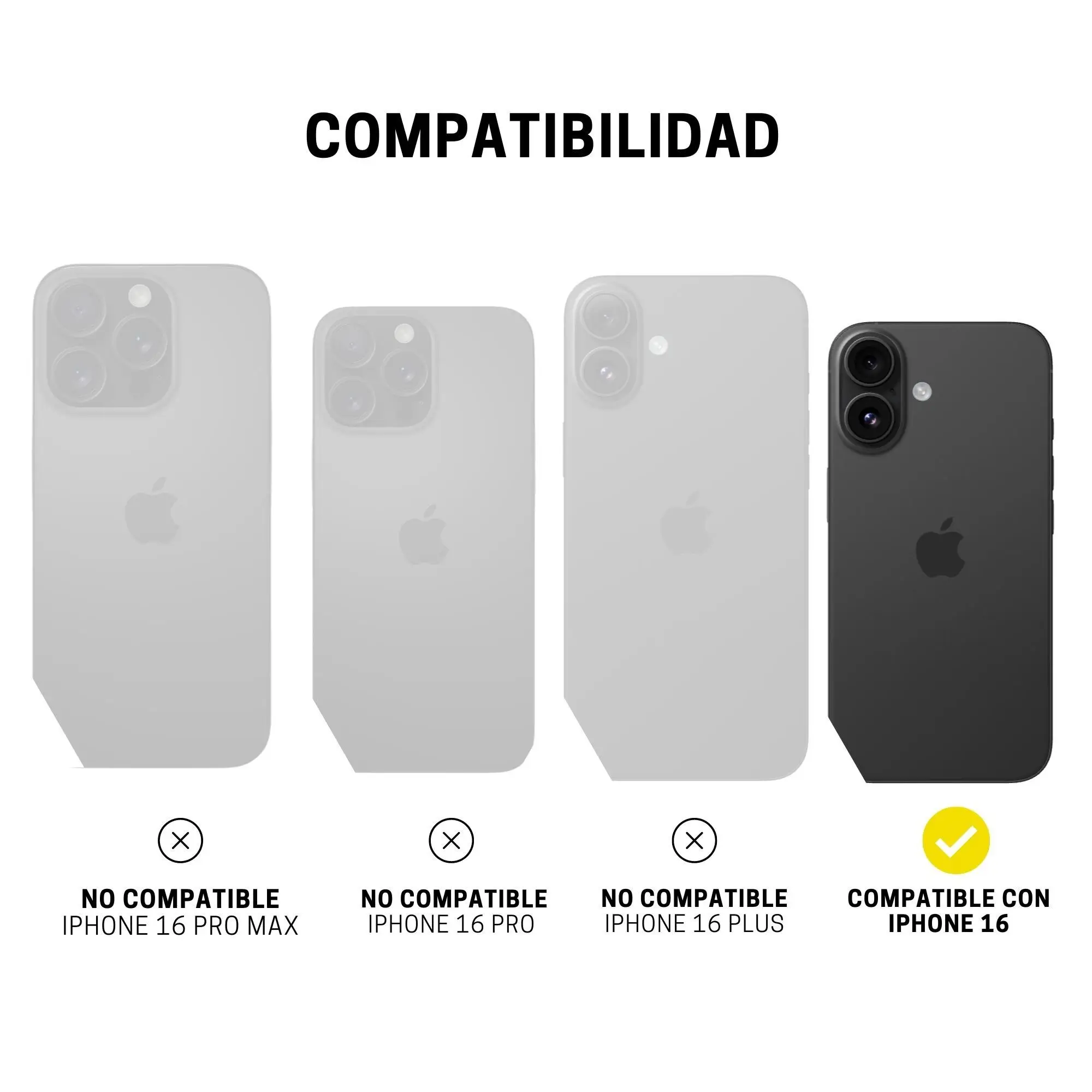 Case ItSkins Supreme R Clear con MagSafe para iPhone 16 - Transparente - Image 9