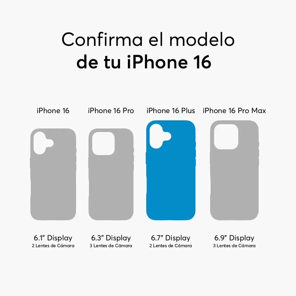 Case NCO SafeCase Lite con MagSafe para iPhone 16 Plus - Negro - Image 6