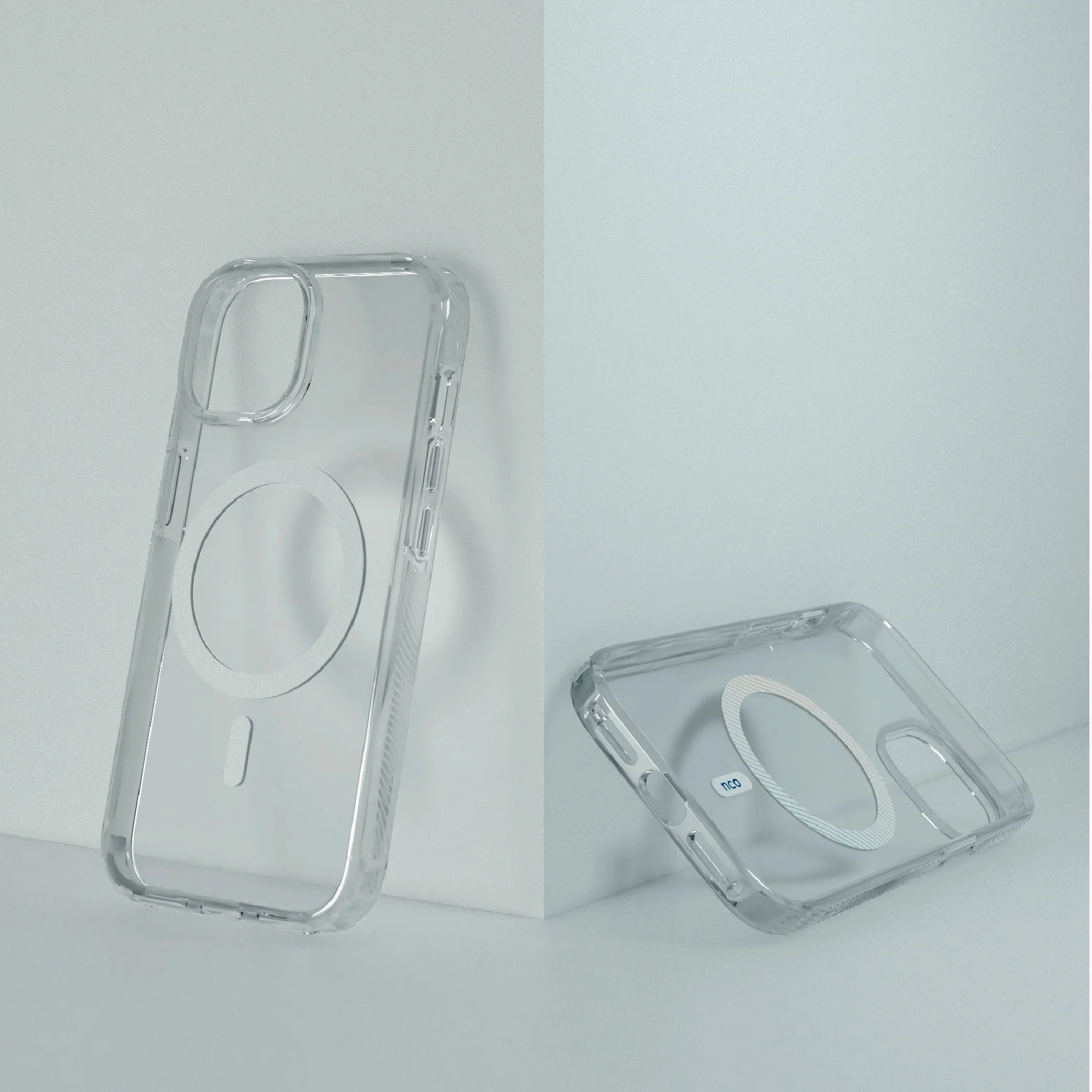 Case NCO SafeCase Force para iPhone 15 con MagSafe - Transparente - Image 4