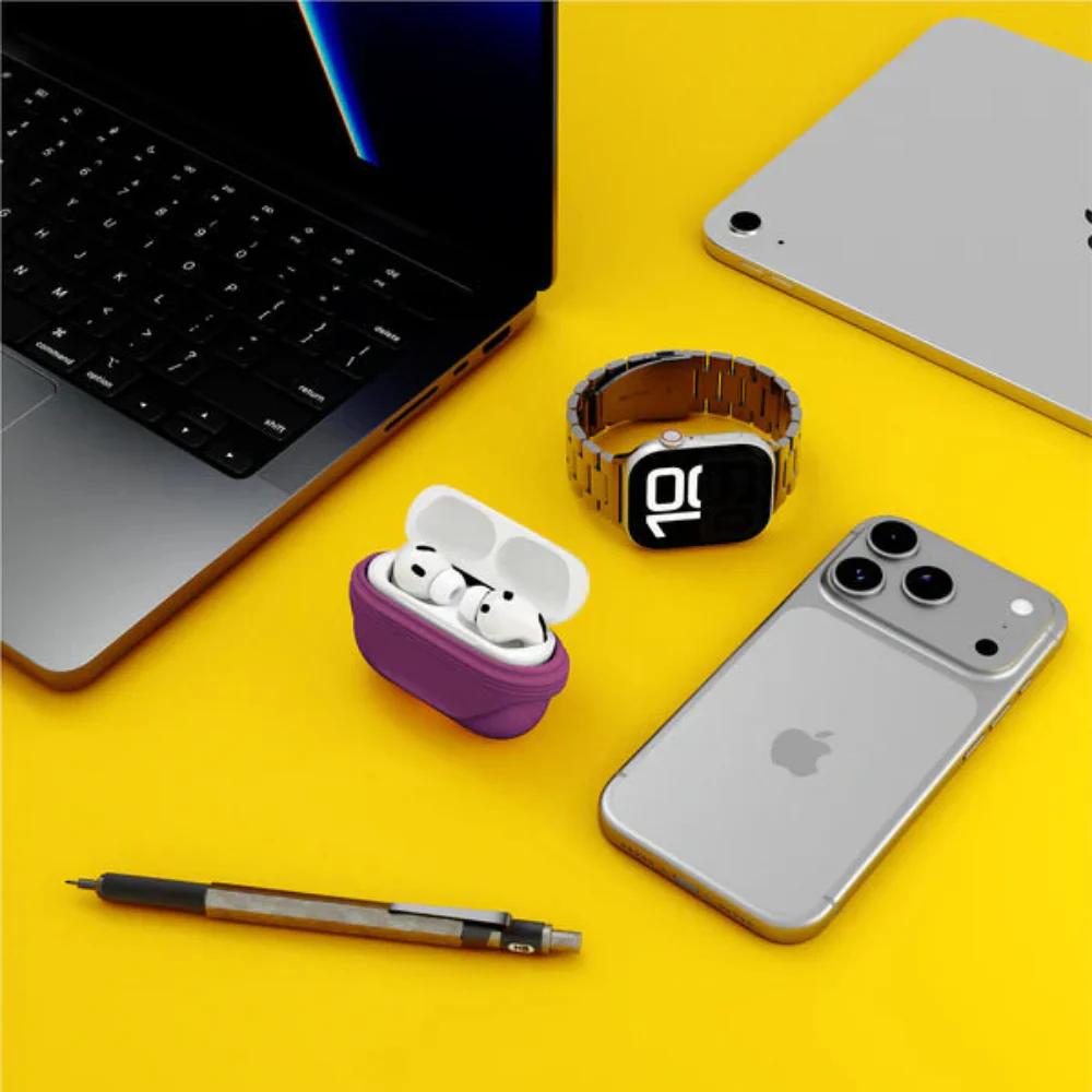 Case NCO SiliconeGuard para AirPods Pro 3 - Magenta - Image 5