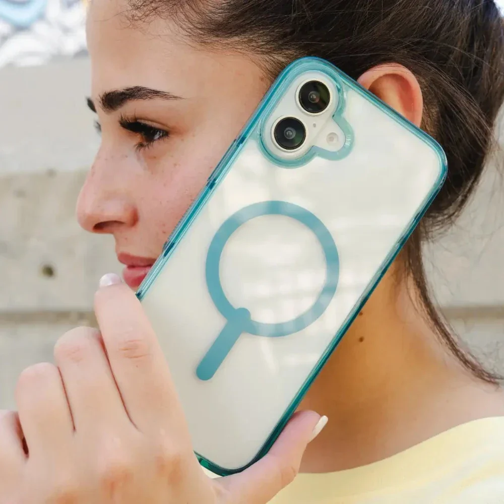 Case ZAGG Santa Cruz con MagSafe para iPhone 16 - Azul - Image 9