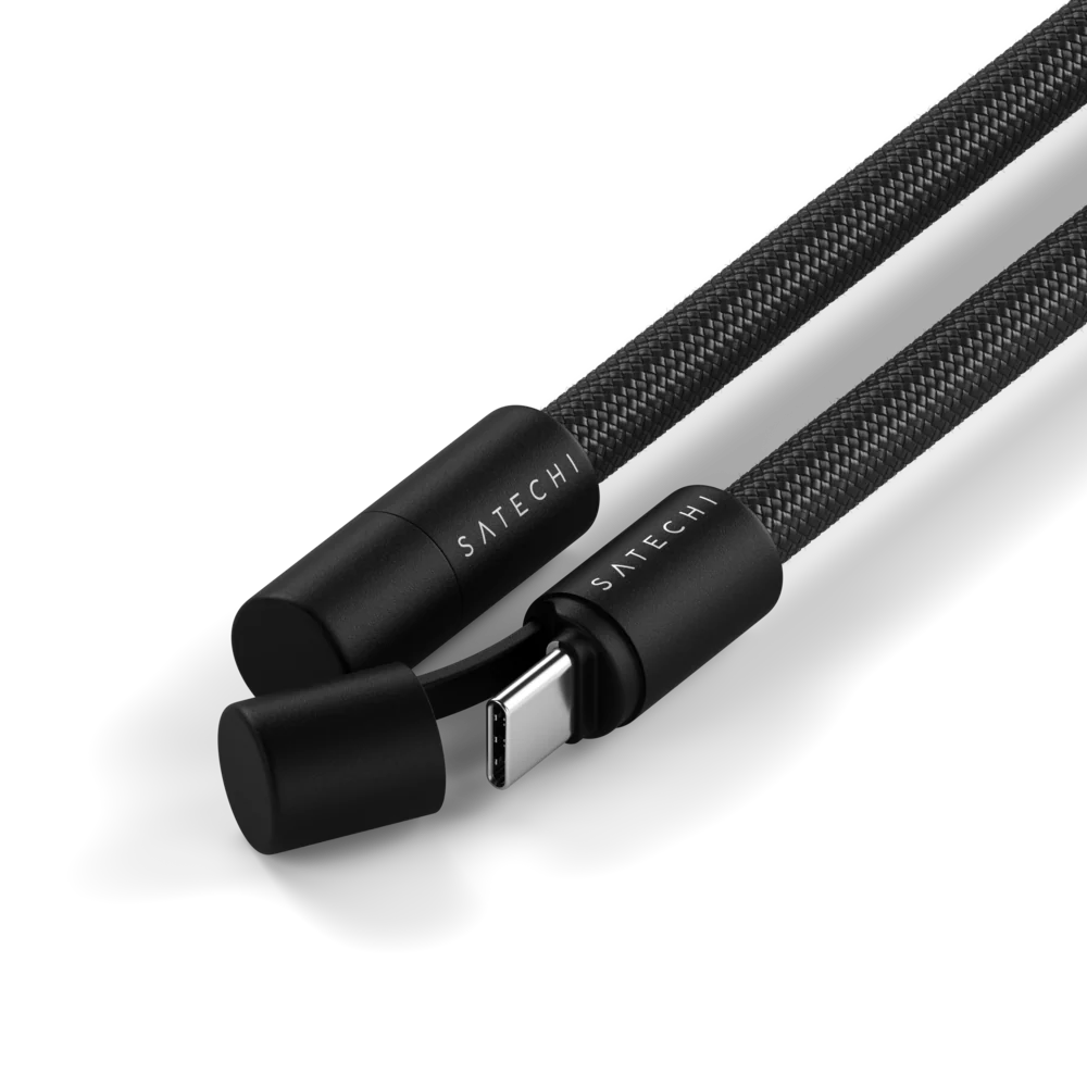 Duo Cable Correa Satechi USB-C a USB-C - Negro - Image 4