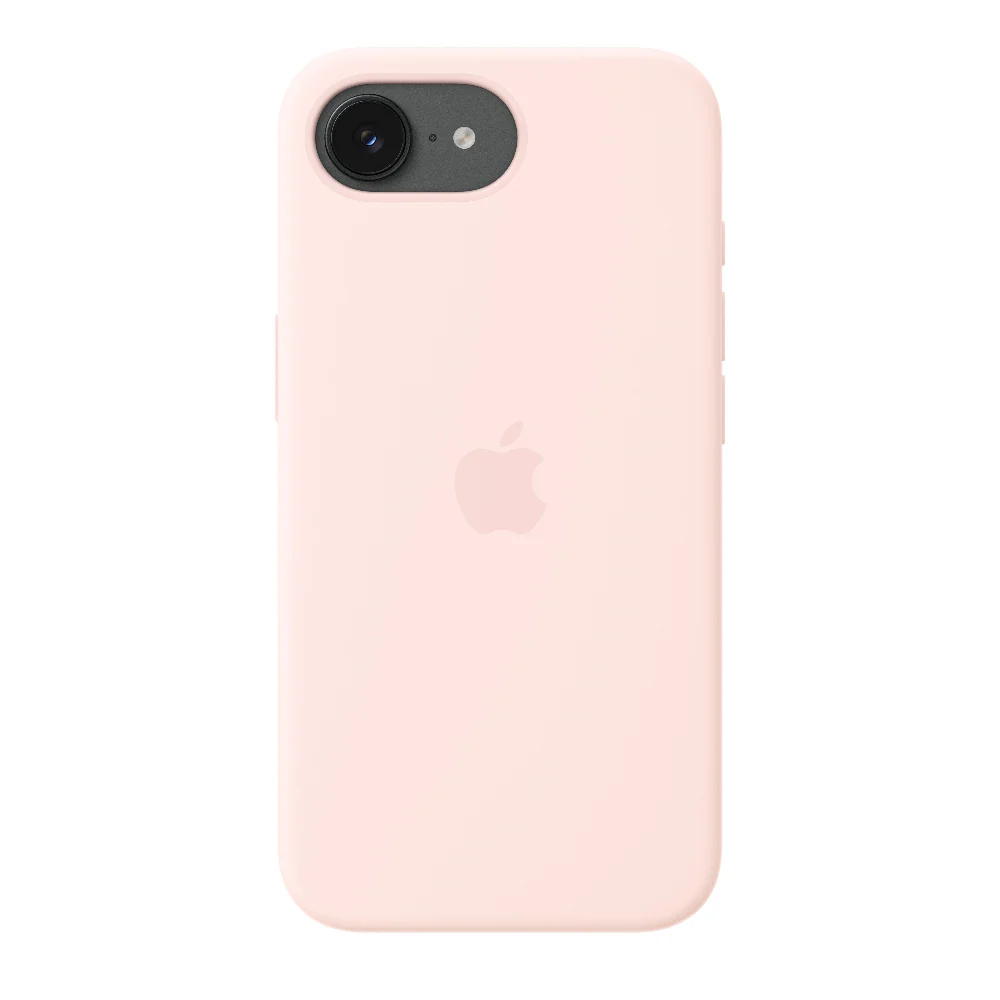 Funda de silicón con MagSafe para el iPhone 17e – Rosa pálido - Image 3