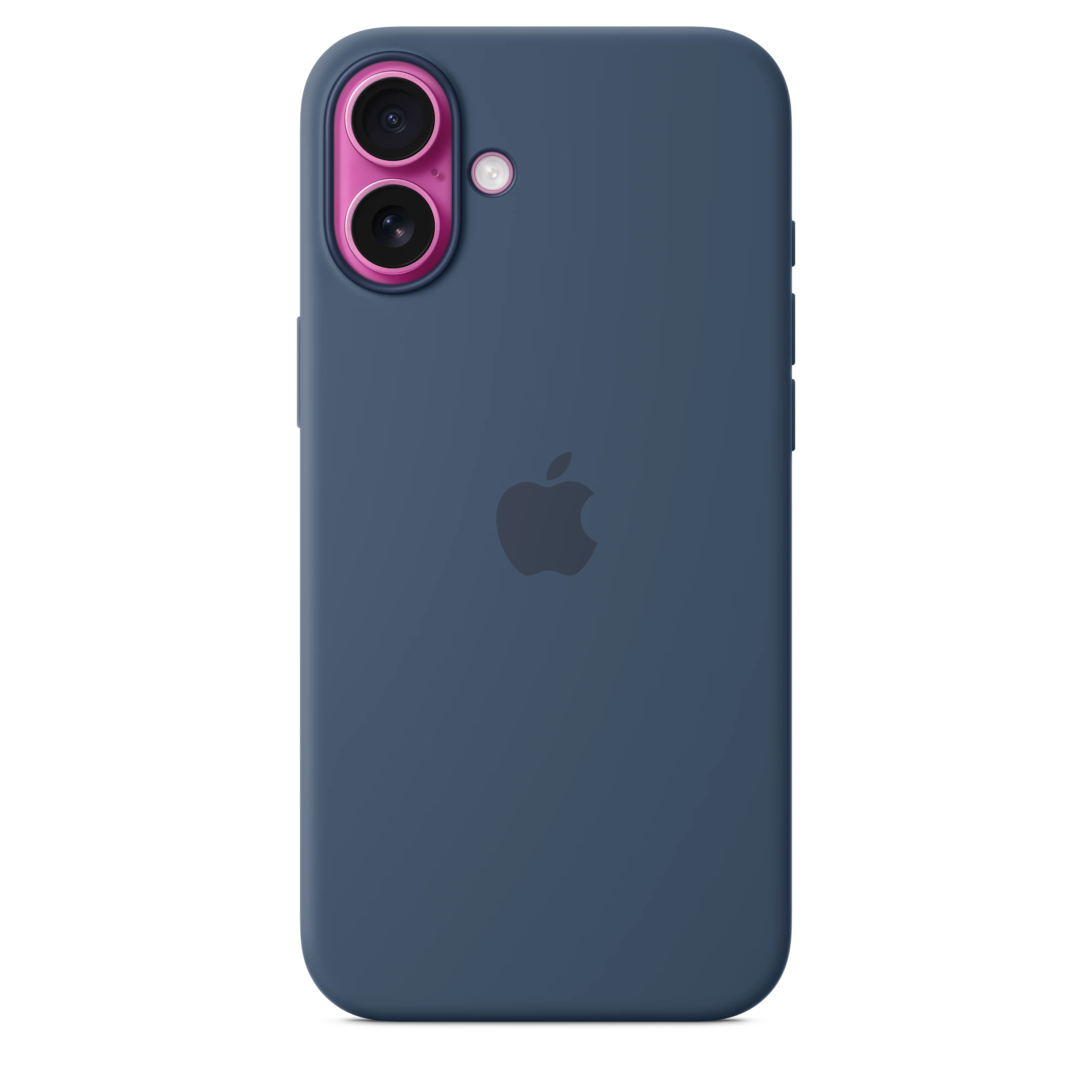 Funda de silicón con MagSafe para el iPhone 16 Plus - Azul denim - Image 3