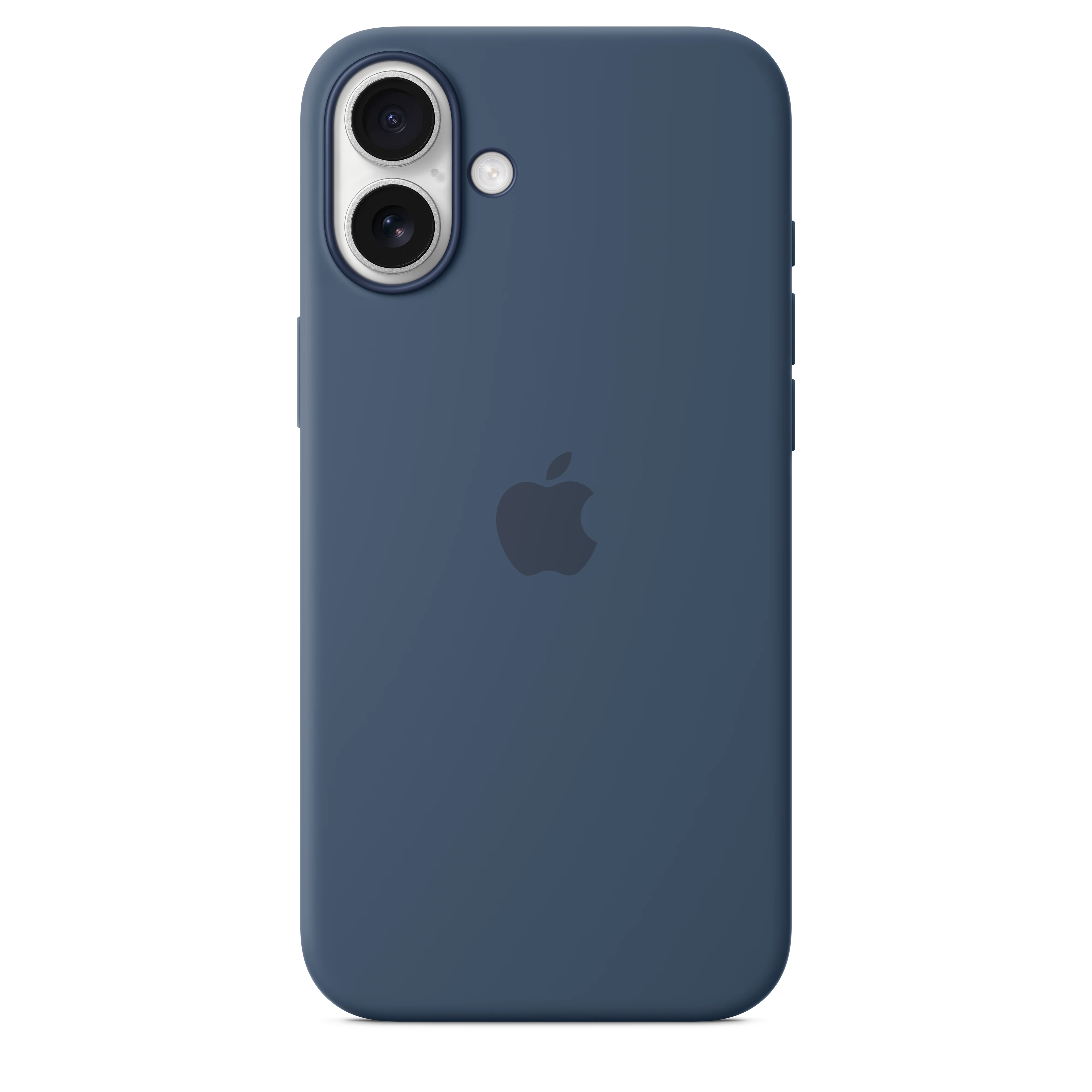 Funda de silicón con MagSafe para el iPhone 16 Plus - Azul denim - Image 4