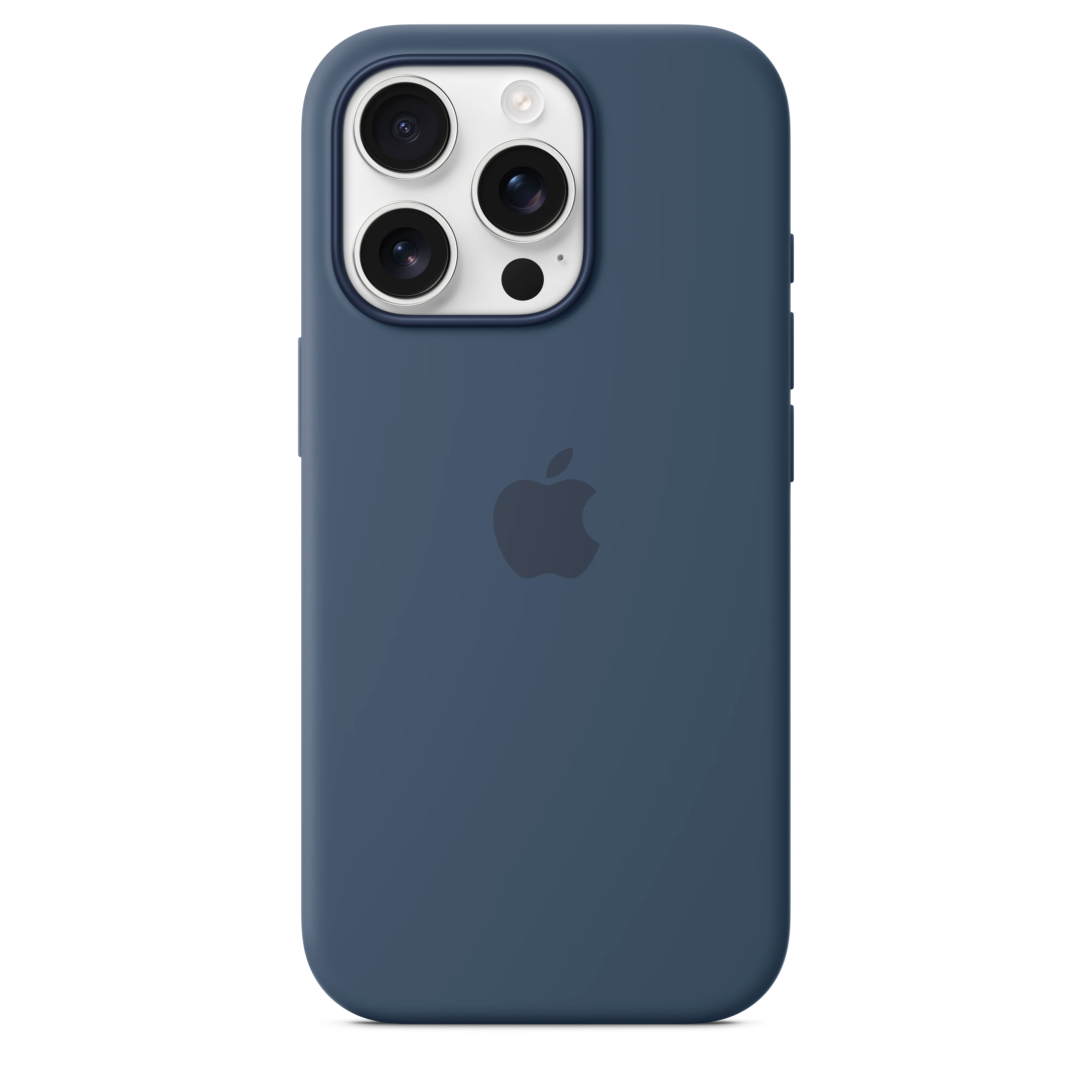 Funda de silicón con MagSafe para el iPhone 16 Pro - Azul denim - Image 3