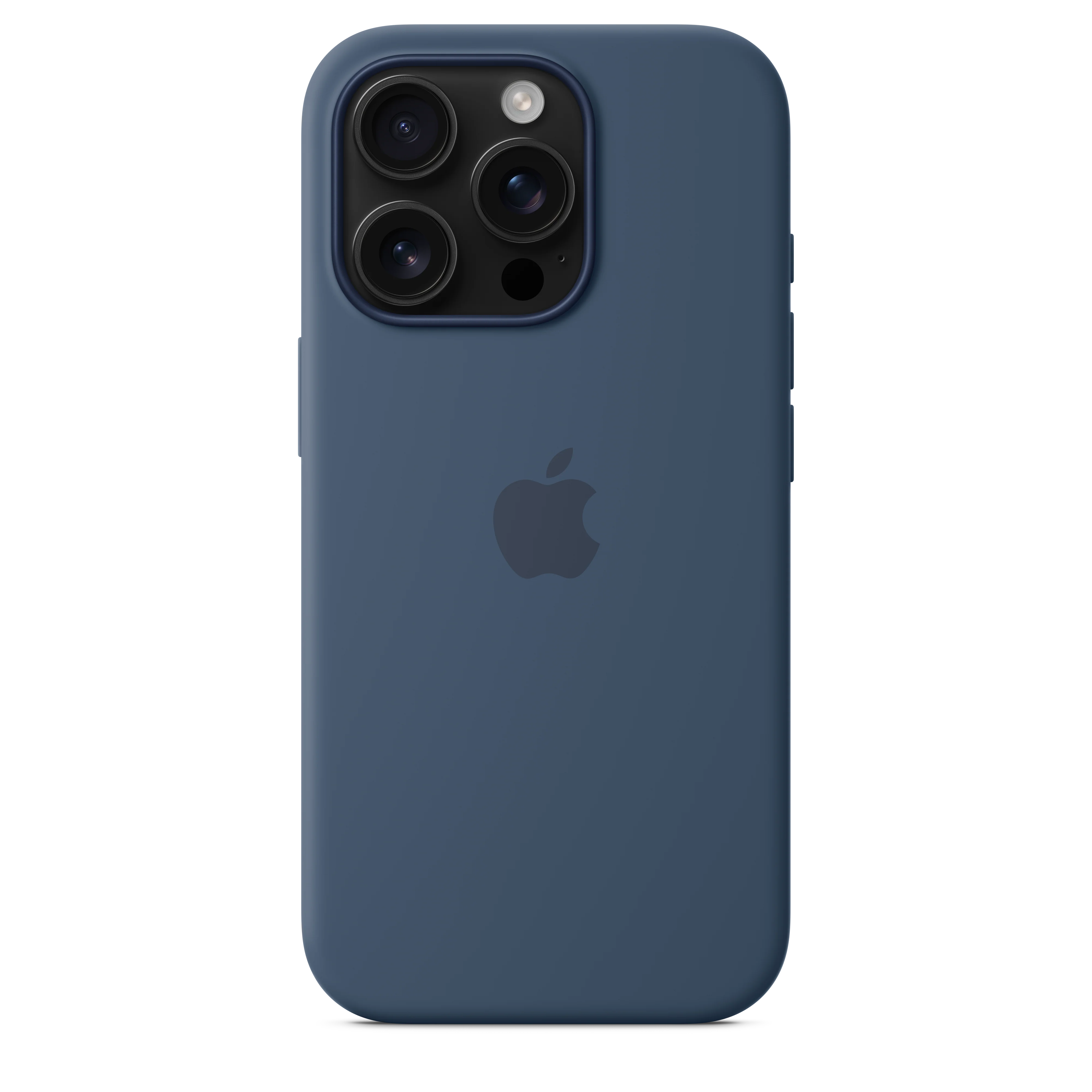 Funda de silicón con MagSafe para el iPhone 16 Pro - Azul denim - Image 4