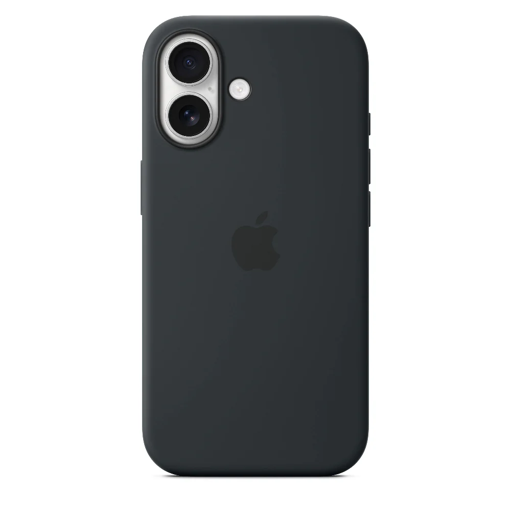 Case de silicón Apple con MagSafe para el iPhone 17 – Negro - Image 4