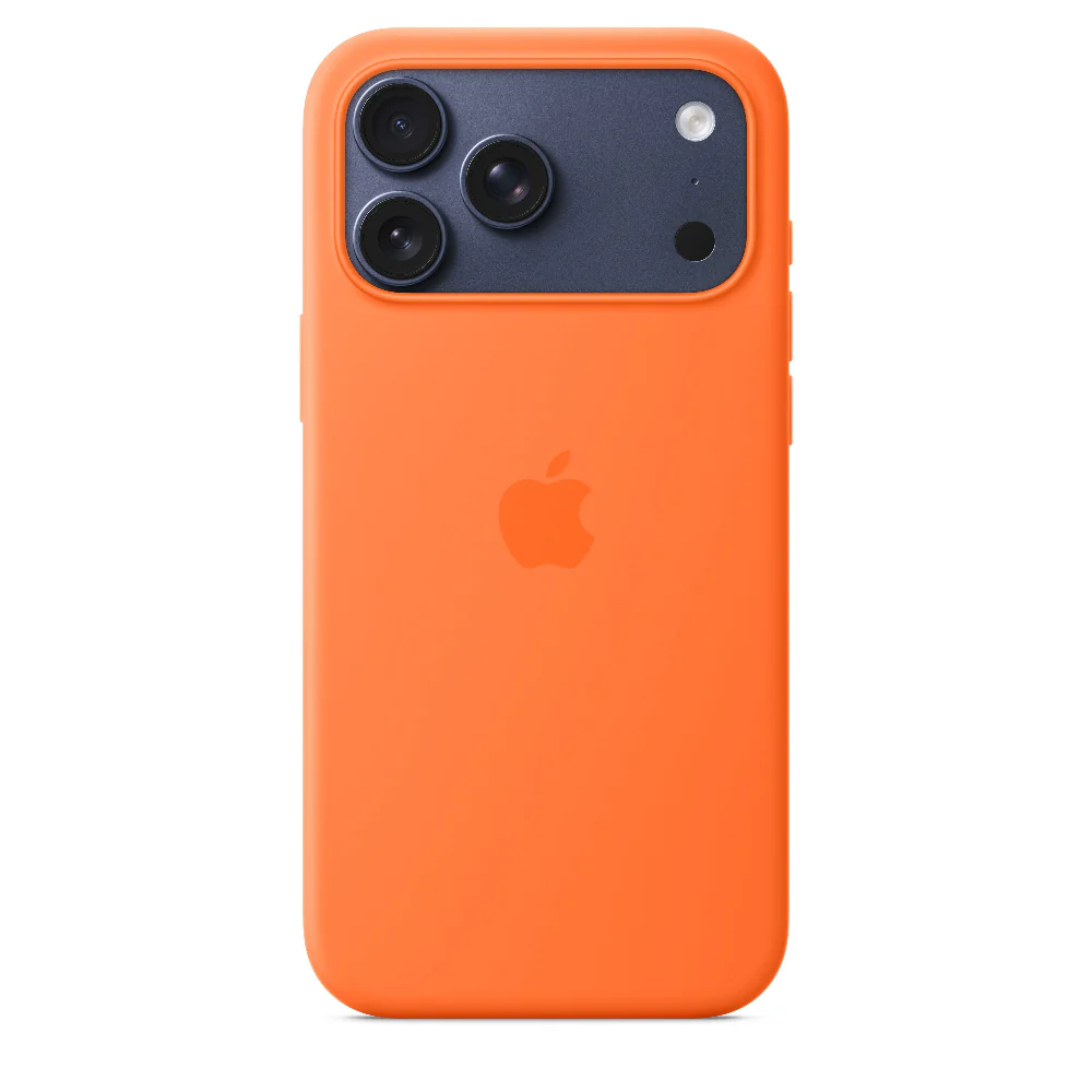Funda de silicón con MagSafe para el iPhone 17 Pro Max – Naranja - Image 3