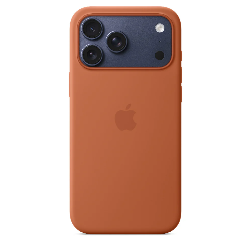 Funda de silicón con MagSafe Apple para el iPhone 17 Pro Max – Color terracota - Image 3