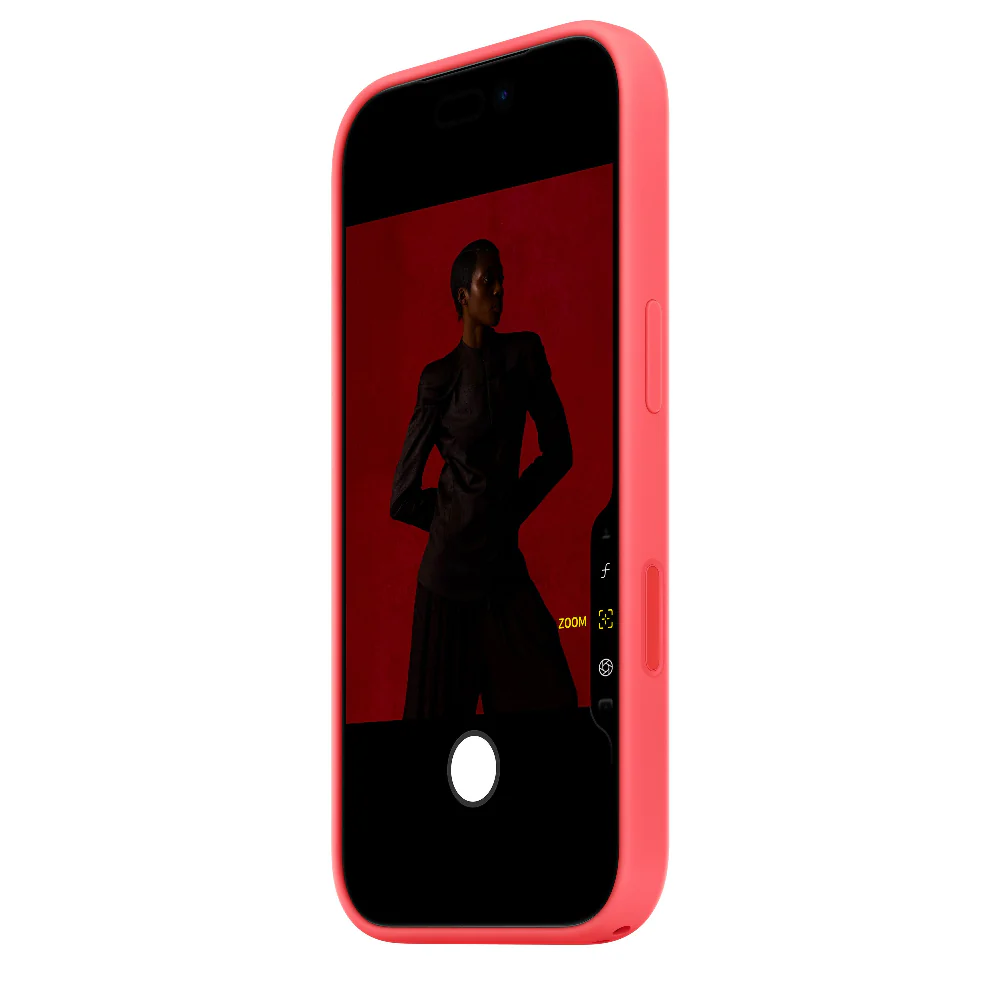 Funda de silicón con MagSafe para el iPhone 17 Pro – Color guayaba brillante - Image 4