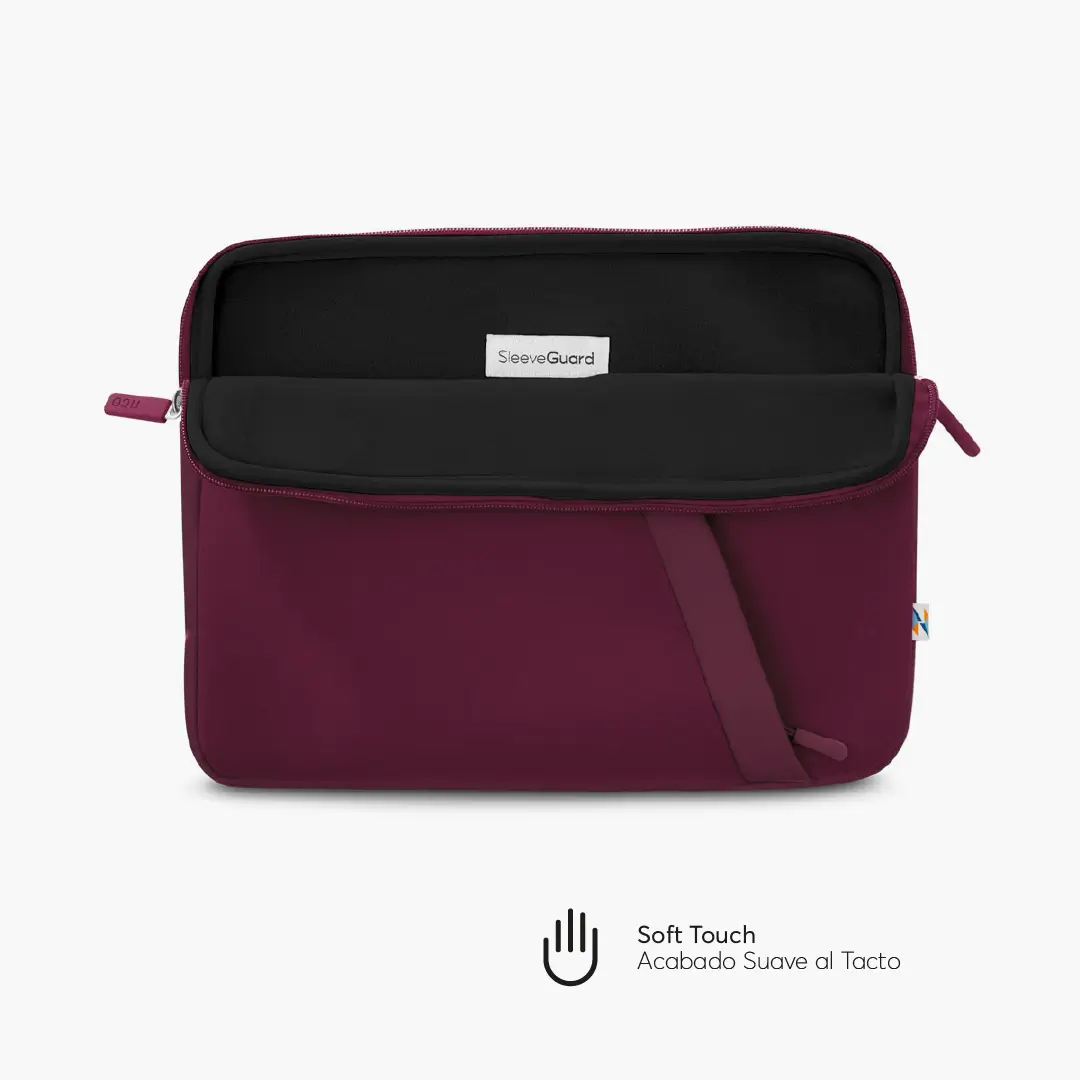 Funda NCO SleeveGuard para MacBook Pro 14/Pro/Air 13 M1 Pro/M3 - Rojo - Image 4