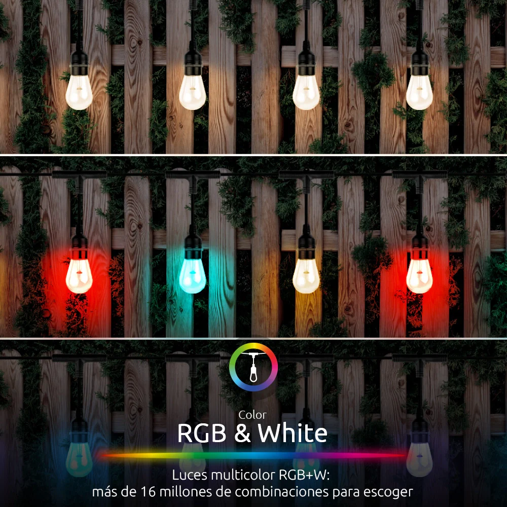 Guirnalda de Luces Inteligente Nexxt con Conexión Wifi - Image 3