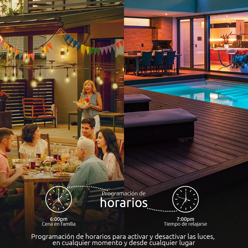 Guirnalda de Luces Inteligente Nexxt con Conexión Wifi - Image 4