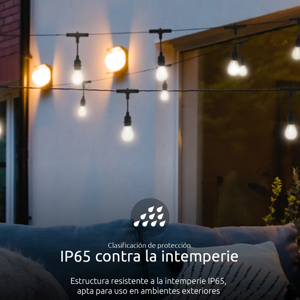 Guirnalda de Luces Inteligente Nexxt con Conexión Wifi - Image 6