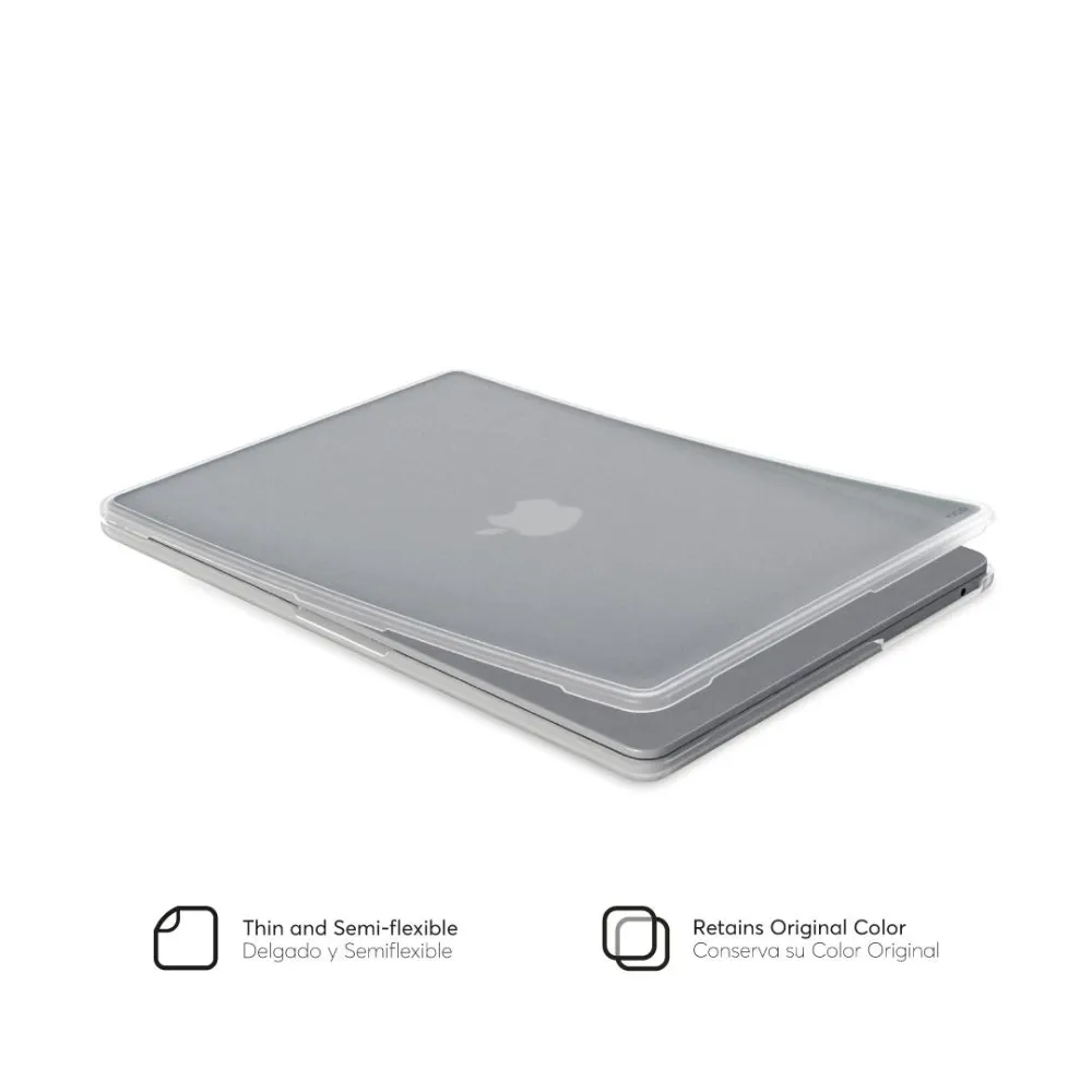 Hardcase NCO Shock para Macbook Air 13.6 (M2, M3, M4, M5) - Transparente - Image 4