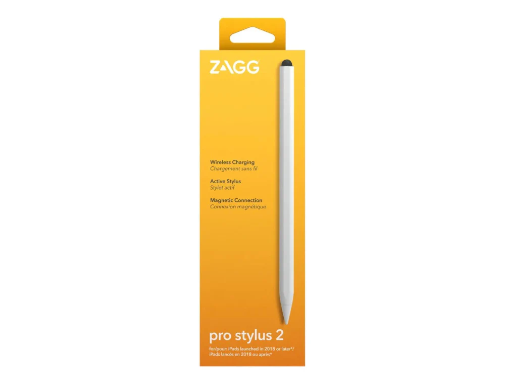 iPad Air 11 Chip M3 - 128GB - Morado + Lapiz Óptico ZAGG Pro Stylus 2 con punta - Blanco - Image 7