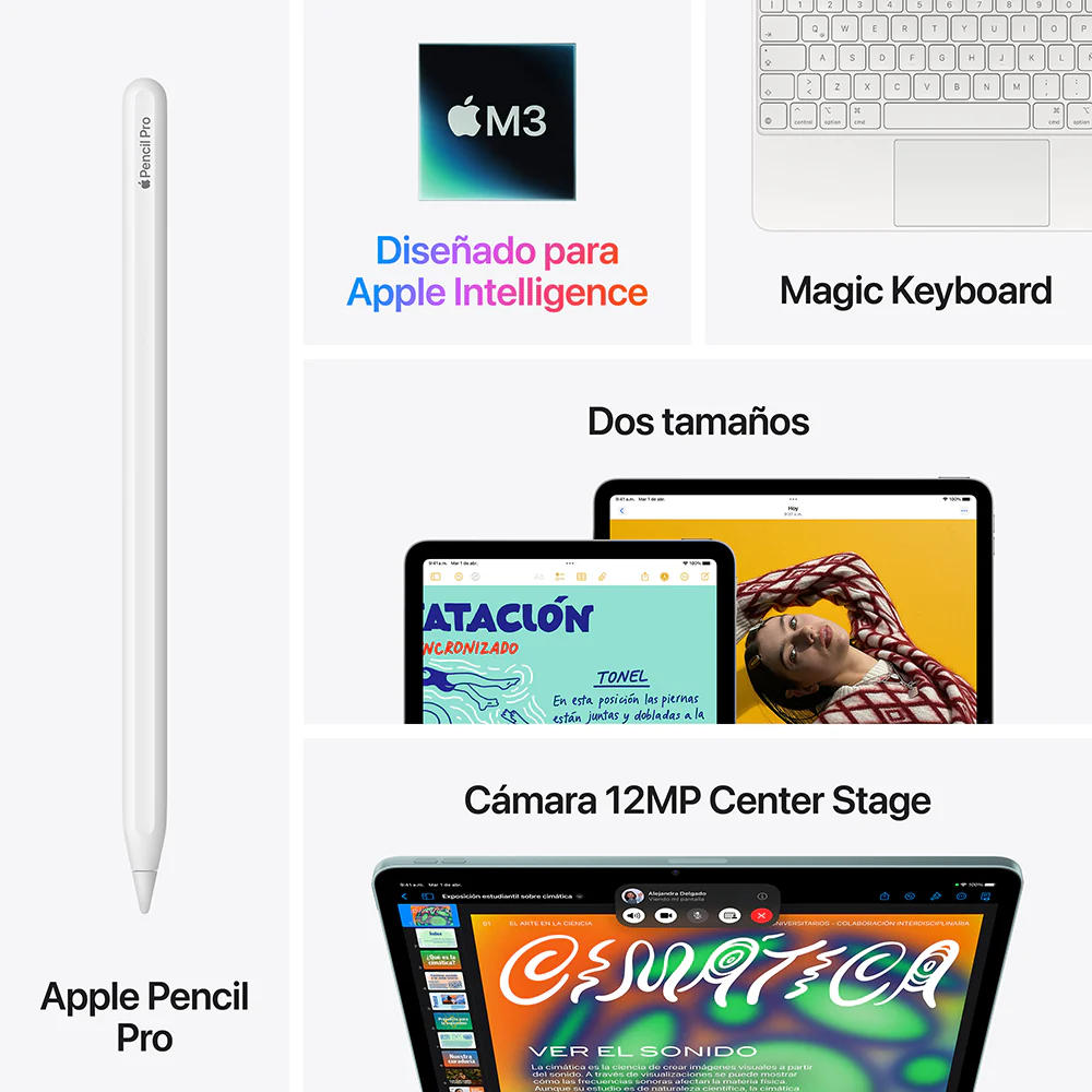 iPad Air de 11 pulgadas Wi-Fi 256 GB - Morado (M3) - Image 9