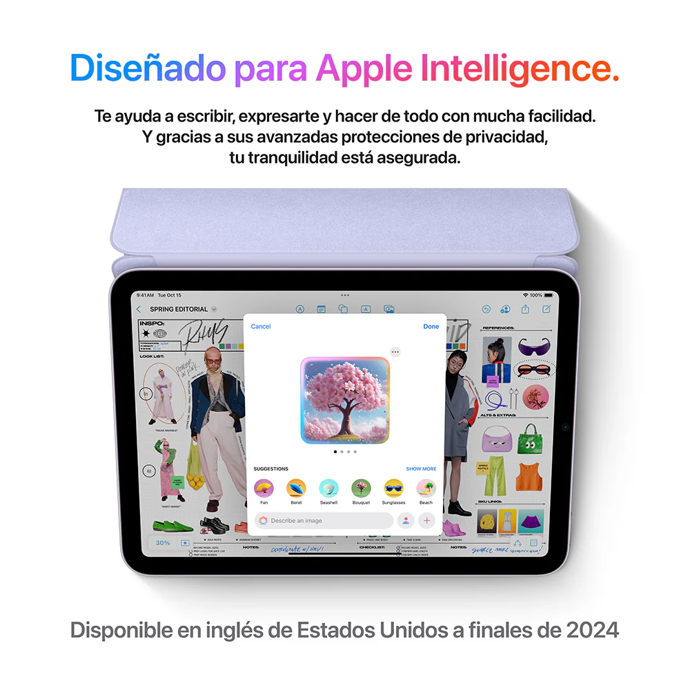 iPad mini Wi-Fi 128 GB - Morado (A17 Pro) - Image 5