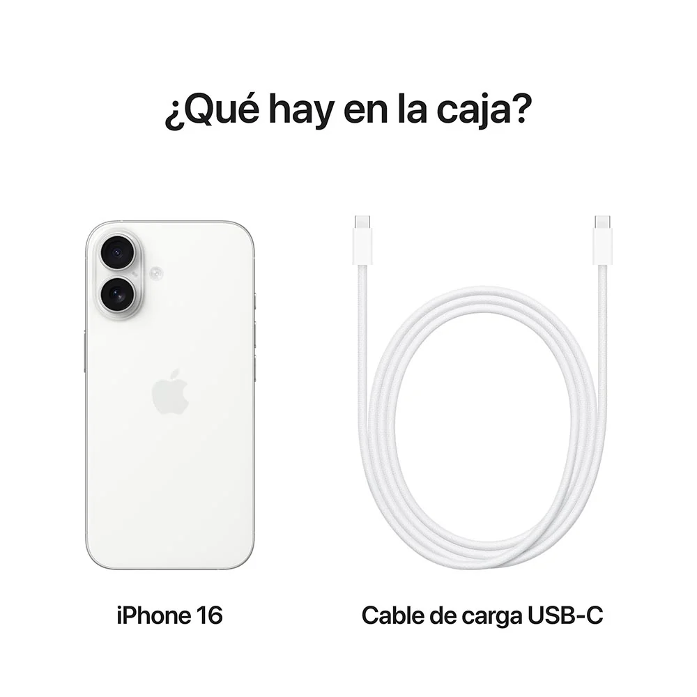 iPhone 16 128 GB Blanco - Image 9