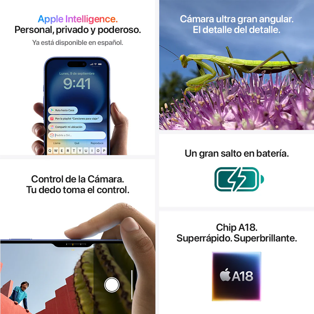 iPhone 16 128 GB Blanco - Image 8