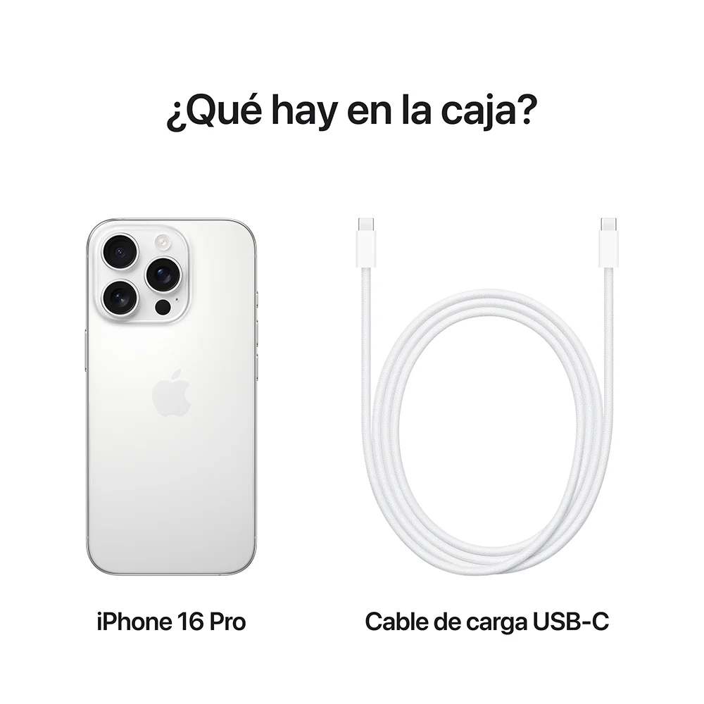 iPhone 16 Pro 256 GB Titanio blanco - Image 9