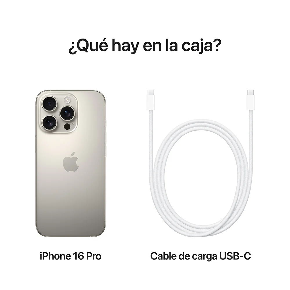 iPhone 16 Pro 256 GB Titanio natural - Image 9