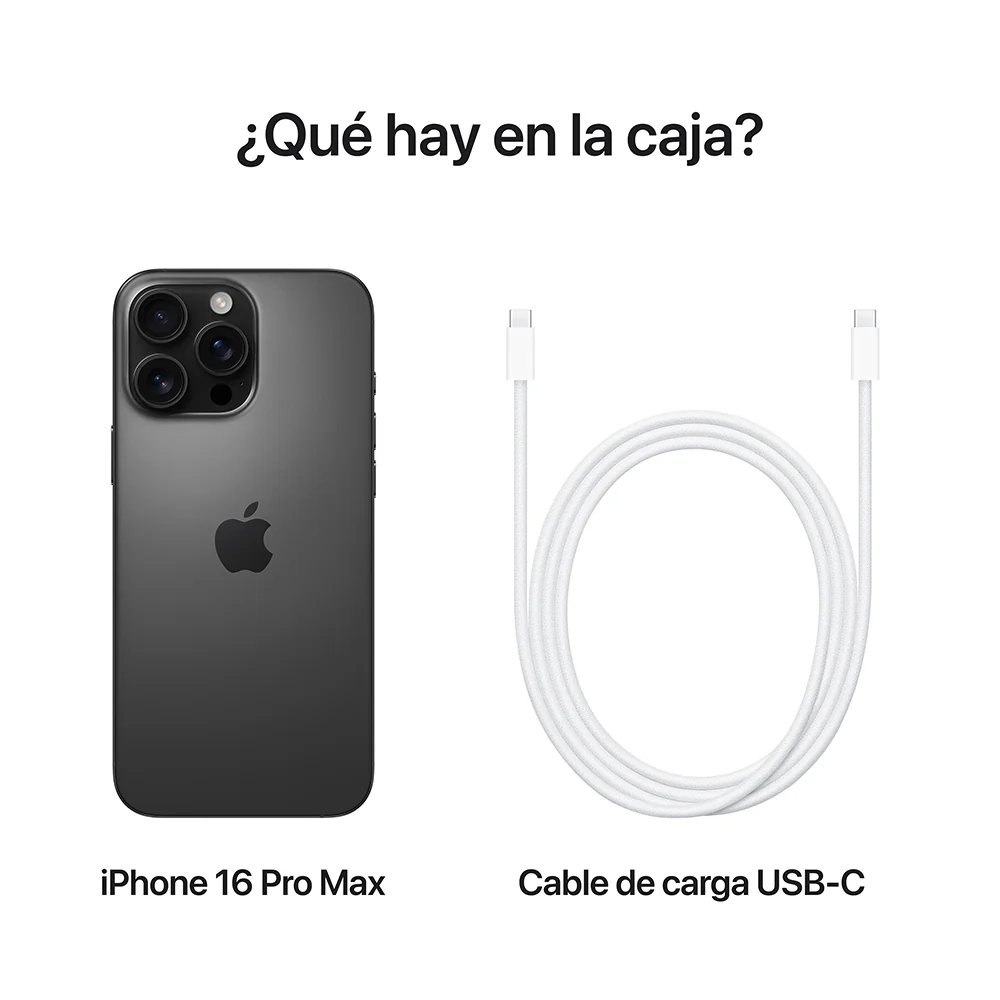 iPhone 16 Pro Max 256 GB Titanio negro - Image 9