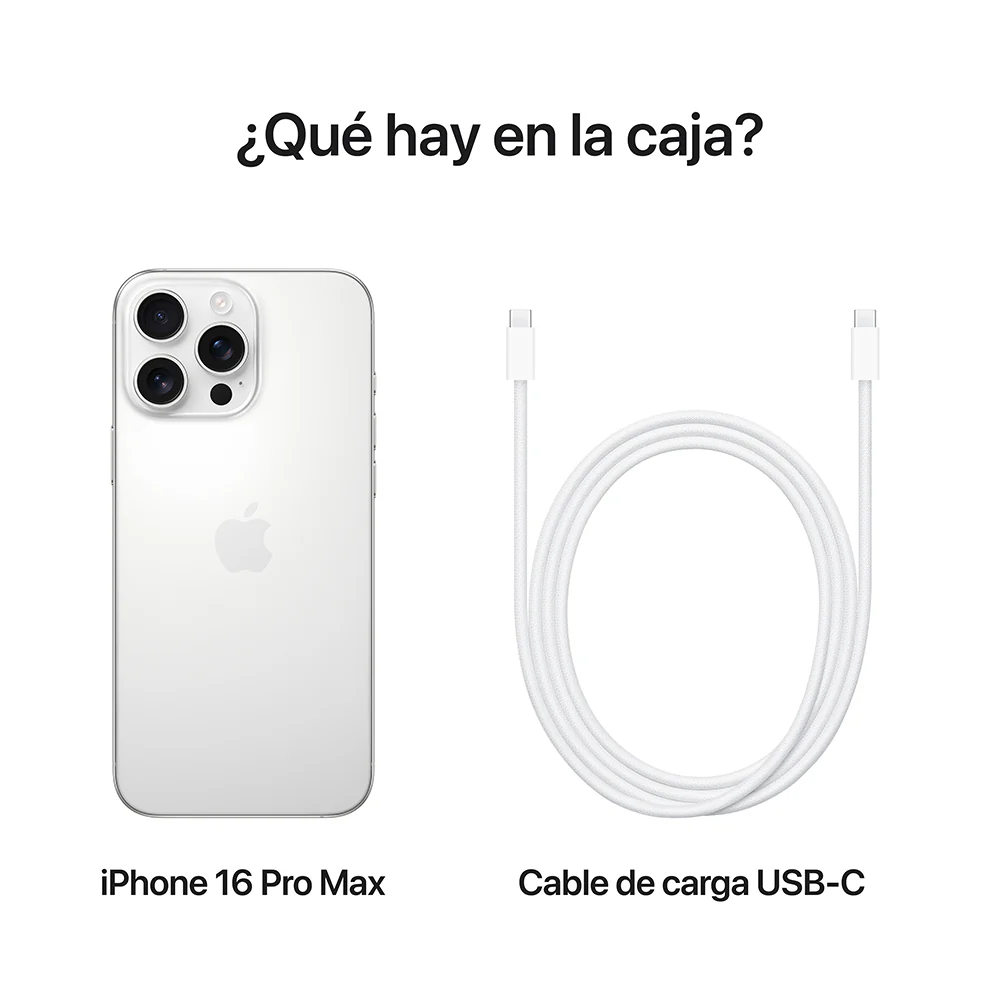 iPhone 16 Pro Max 256 GB Titanio blanco - Image 9