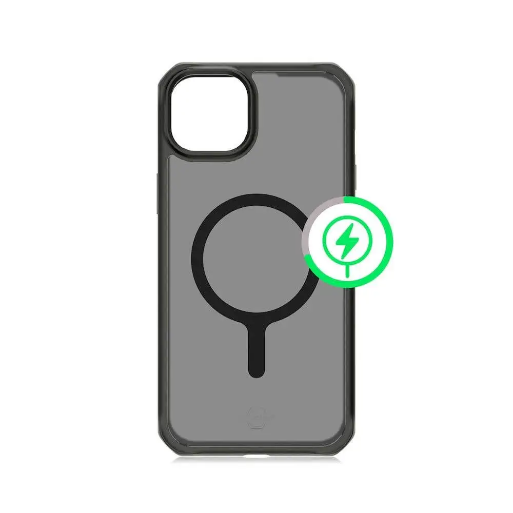 Case ItSkins Hybrid R Stand con MagSafe para iPhone 15/14 - Negro - Image 5