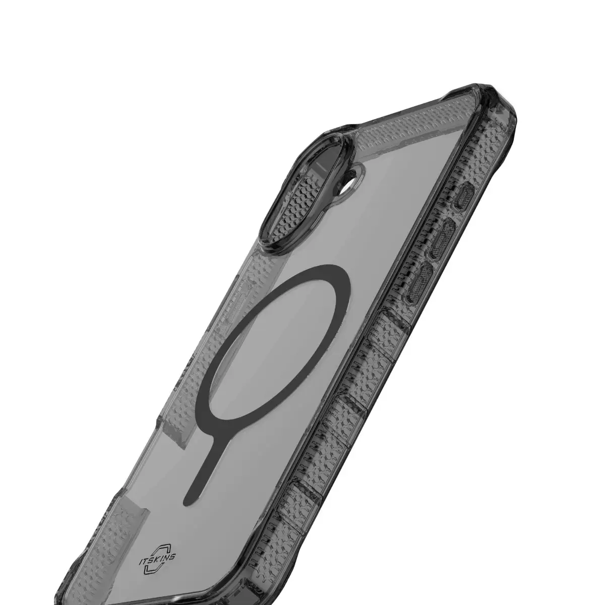 Case ItSkins Supreme R Clear con MagSafe para 16 Plus - Grafito - Image 5