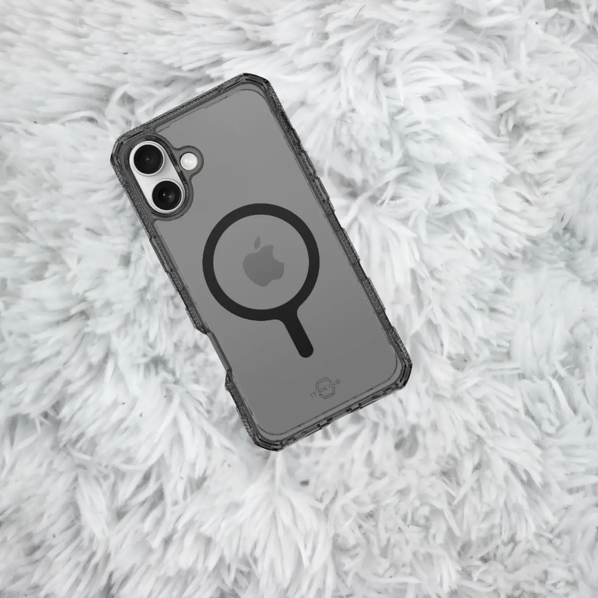 Case ItSkins Supreme R Clear con MagSafe para 16 Plus - Grafito - Image 8