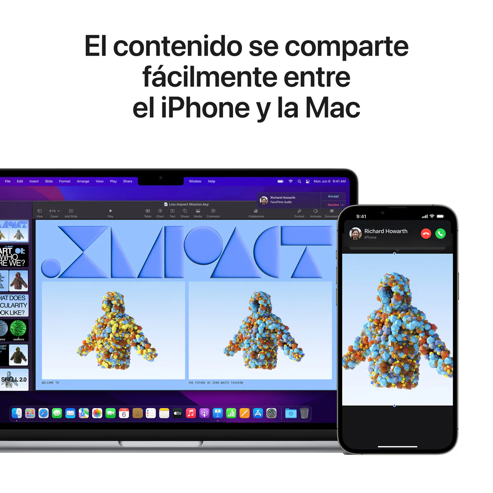 MacBook Air de 13 pulgadas: Chip M2 de Apple con CPU de ocho núcleos y GPU de ocho núcleos, 256 GB SSD - Gris espacial - Image 9