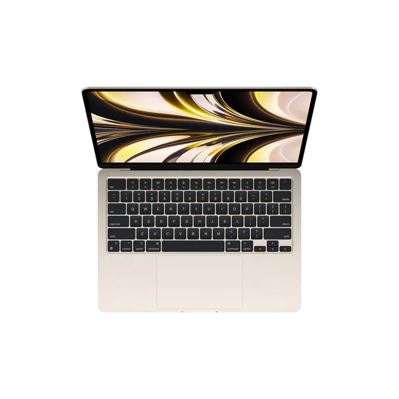 MacBook Air de 13 pulgadas: Chip M2 de Apple con CPU de ocho núcleos y GPU de diez núcleos, 512 GB SSD - Blanco estrella - Image 3
