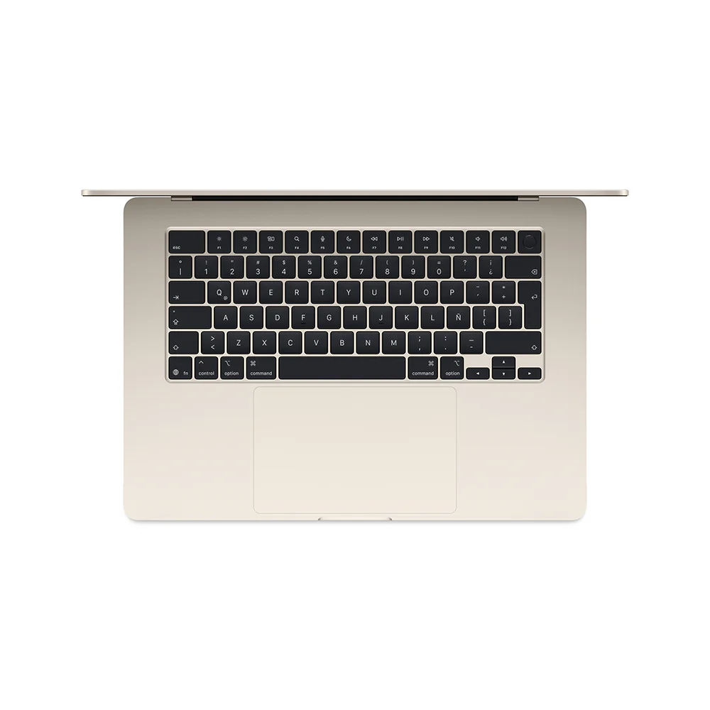 MacBook Air de 15 pulgadas: Chip M4 de Apple con CPU de 10 núcleos y GPU de 10 núcleos, 512 GB SSD - Blanco estrella - Image 2