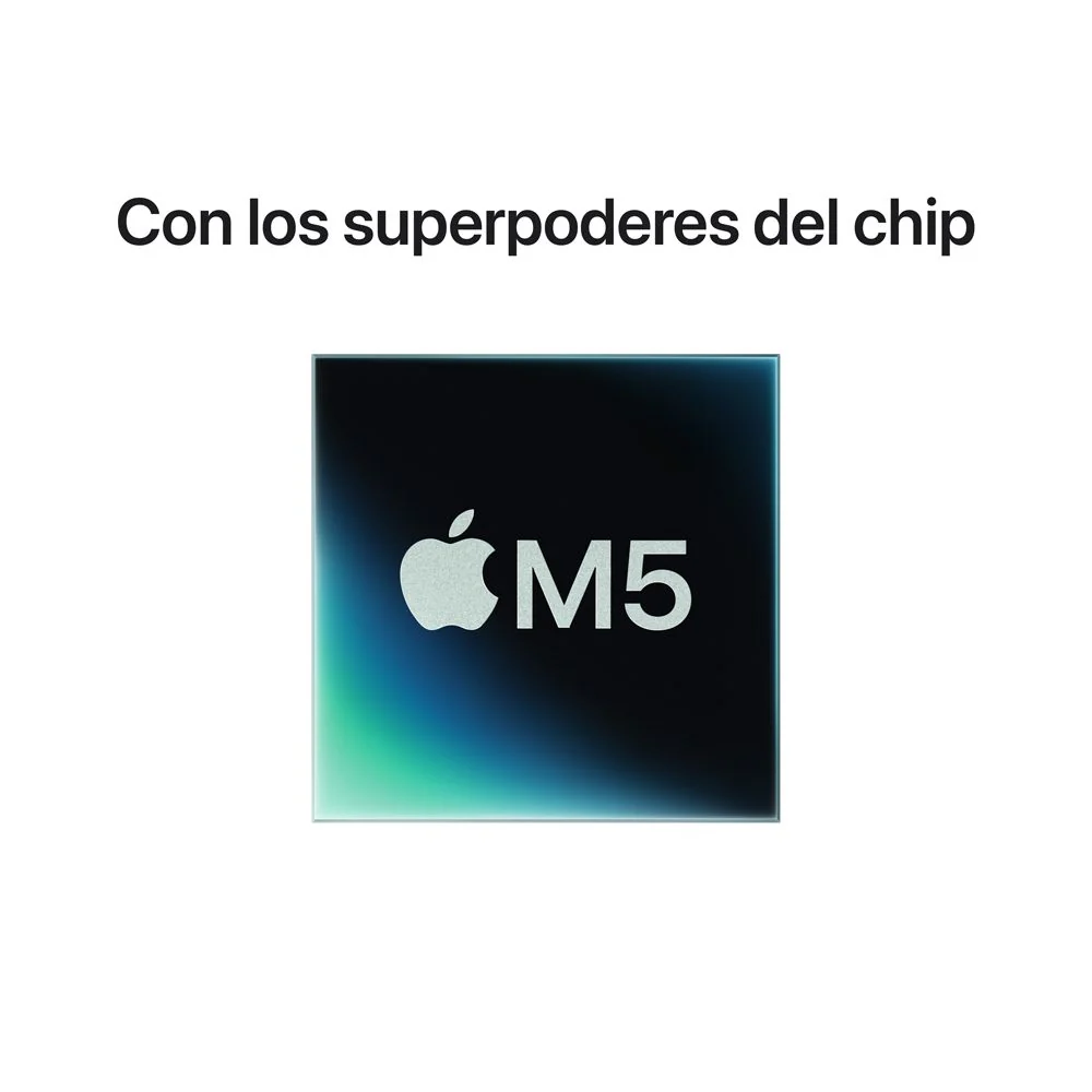 MacBook Pro de 14 pulgadas: Chip M5 de Apple con CPU de 10 núcleos y GPU de 10 núcleos, 512 GB SSD - Color plata - Image 3